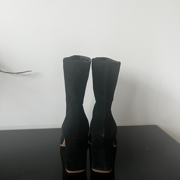 Dolce Vita Booties - Black Suede - Picture 2 of 8